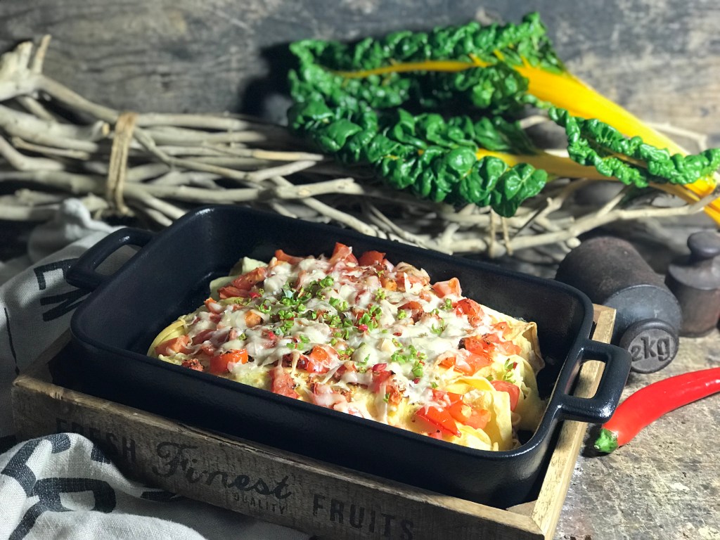 Crespelle mit Mangold-Ricotta&nbsp;Füllung