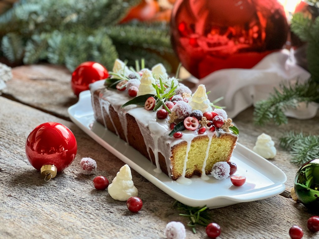 Pistazien-Cranberry-Kuchen