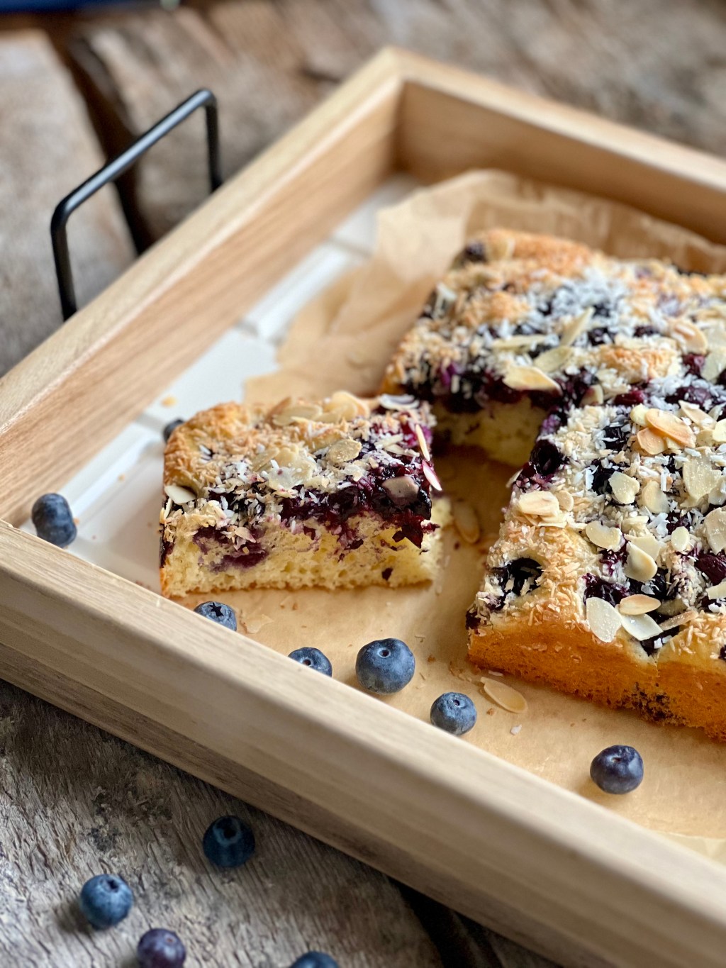 Blaubeer-Buttermilch-Kuchen
