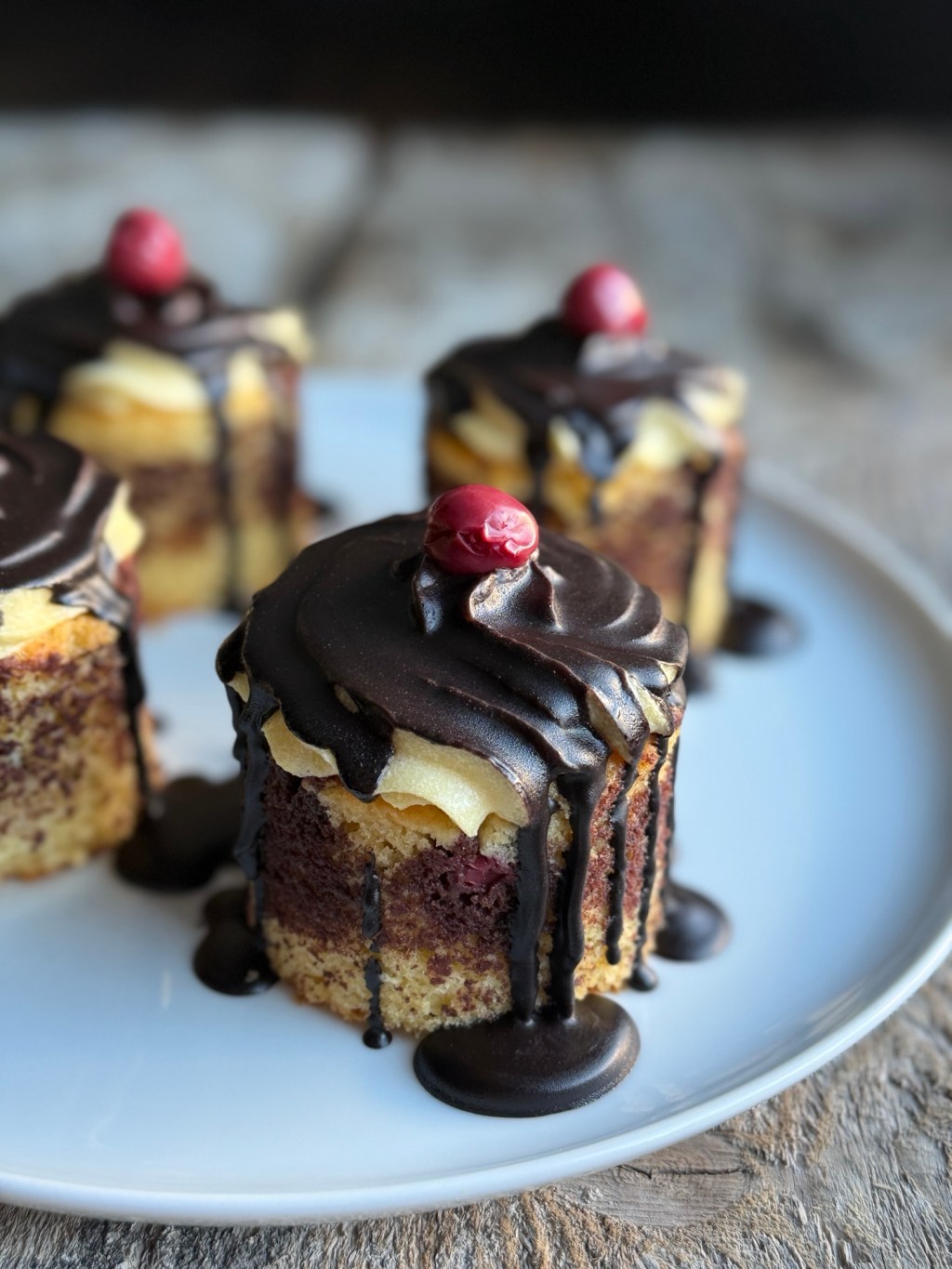 Donauwellen-Törtchen